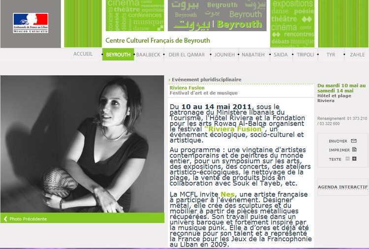 36-Site du CCF-Ambassade France au Liban-Riviera Fusion-1er mai 2011