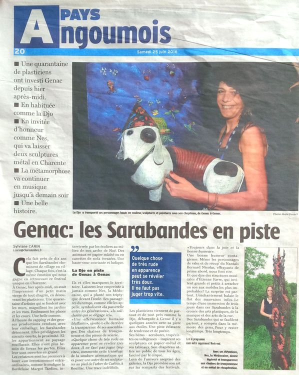 73-La Charente Libre-25/06/2016